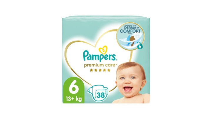 Pampers Premium Care No 6 13+Kg 38Pcs