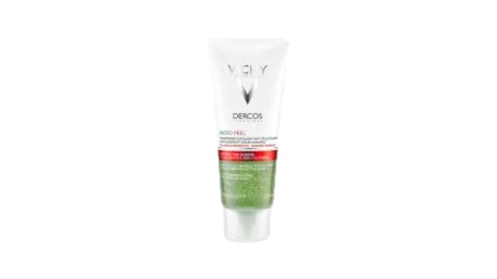 Vichy Dercos Micro Peel Anti-Dandruff scrub shampoo 200mL