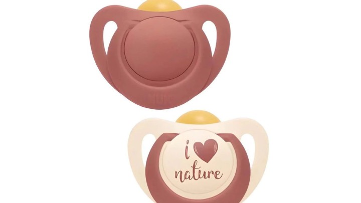 Nuk Latex Soother 0-6M Nature 2/Box
