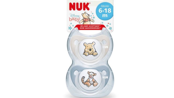 Nuk Silicon Soother S2 (Disney) 2 Box Winnie-Tiger