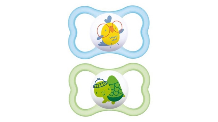 Mam Air Orthodontic Silicone Soother 6M+ , 2Pcs