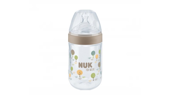 Nuk For Nature Baby Bottle Temperature Control Silicone Teat 6-18m 260mL