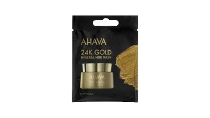 Ahava Single Use 24k Gold Mineral Mud Mask 6mL