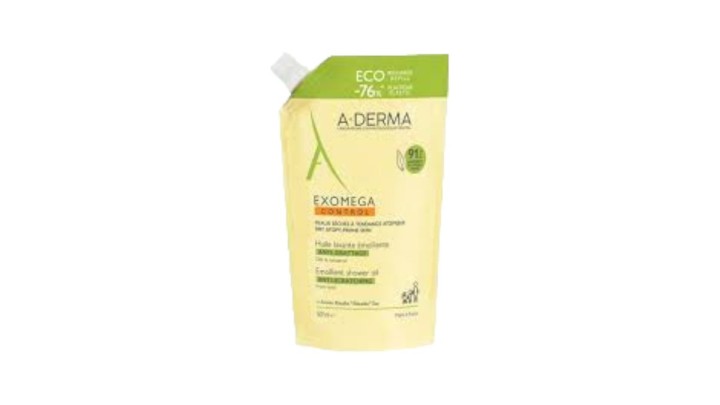 A-Derma Exomega Control Anti-scratcing Shower Oil 500mL