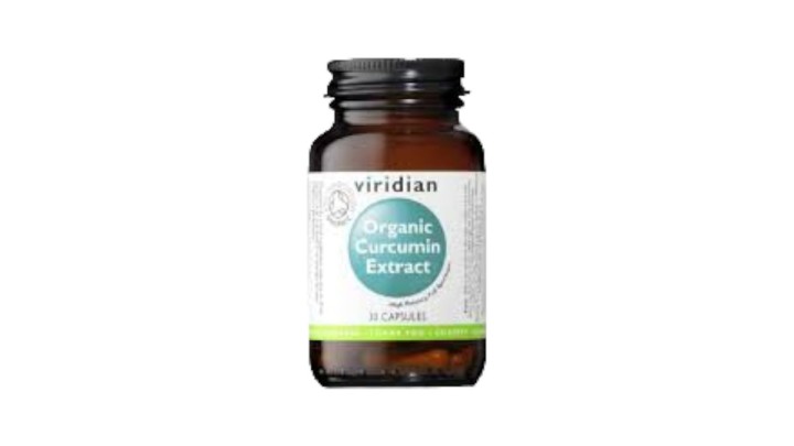 Viridian Organic Curcumin Extract 30 Caps