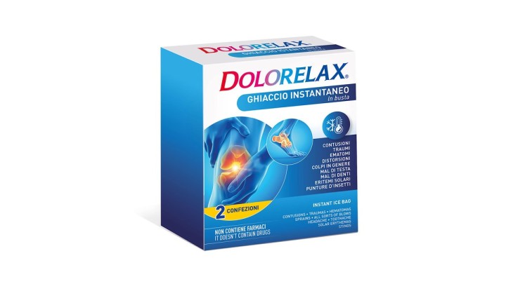 Dolorelax Instant Ice Bag, 2 pieces