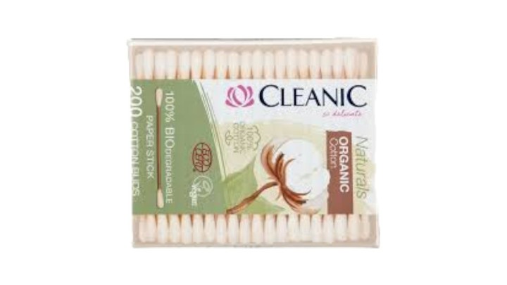 Cleanic Biodegradable 200 Cotton Buds