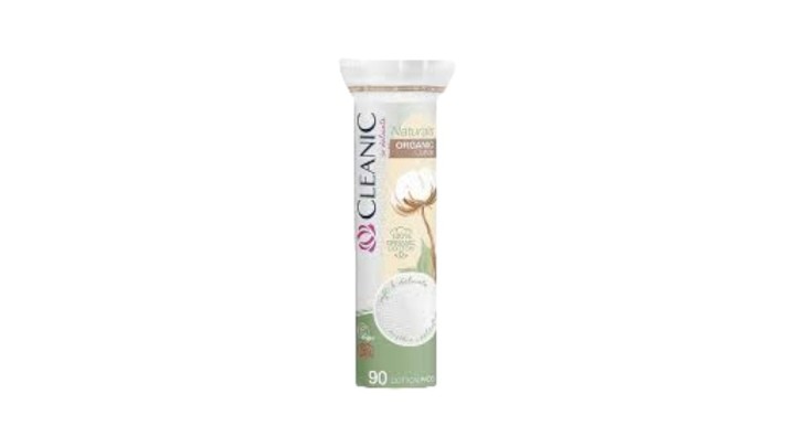 Cleanic Naturals Organic Cotton 90 Cotton Pads