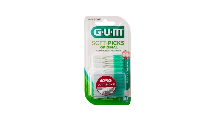 Gum 632 Soft Picks Medium Original 50 pieces