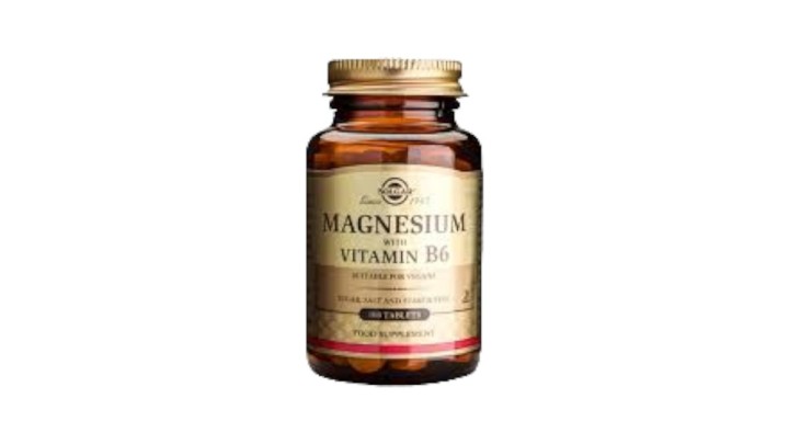 Solgar Magnesium With Vitamin B6 100 Tablets