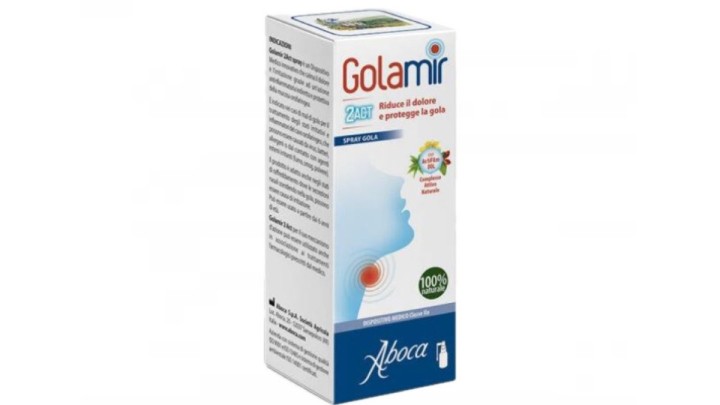 Golamir 2 Act Aduls & Children Throat Spray 30mL