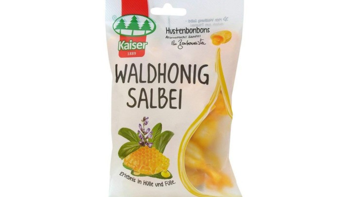Kaiser Waldhonig Salbei Cough Drops 75gr