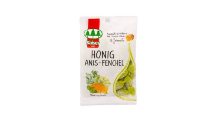 Kaiser Honig Anis - Fenchel Cough Drops 75gr