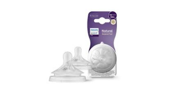 Avent Natural Response Teats 2 Hole X 2