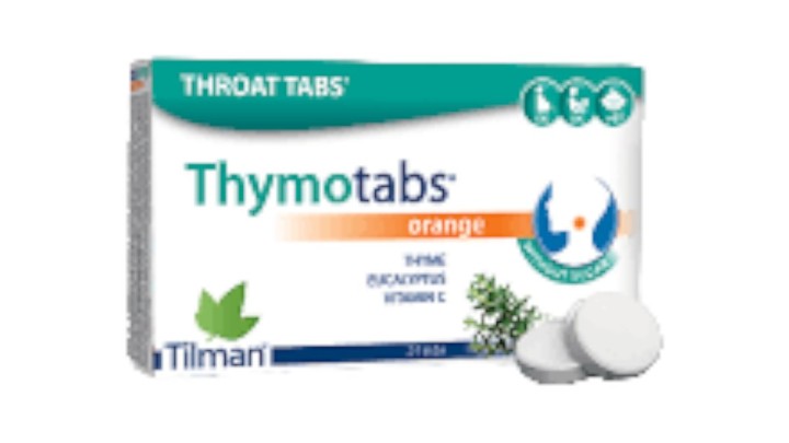 Thymotabs Orange Flavor 24 Pastilles