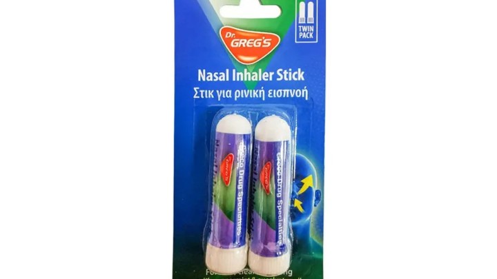 Dr Greg's Nasal Inhaler Stick 2 pieces