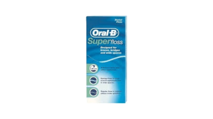 Oral - B Super Floss 50 Pre Cut Stands