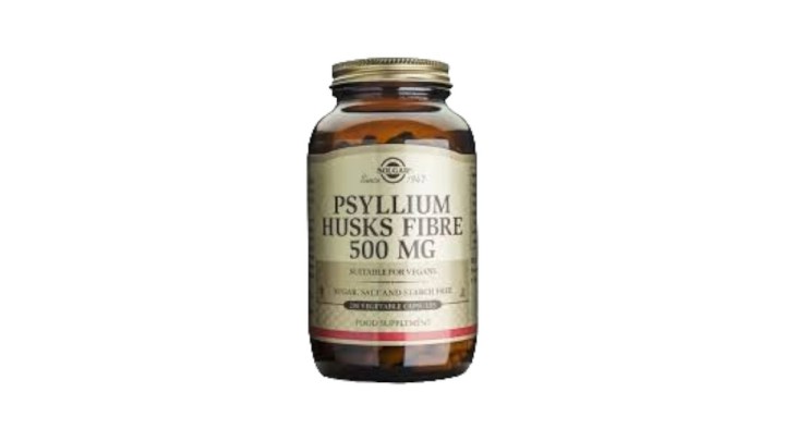 Solgar Psyllium Husks Fibre 500mg 200 Vegetable Capsules