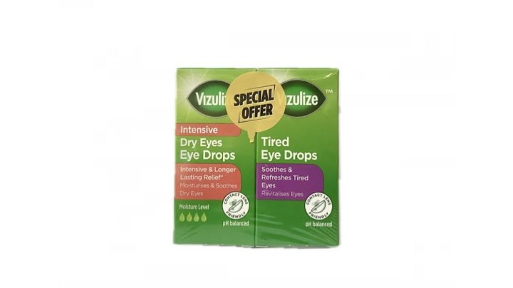 Vizulize Special Offer Intensive Dry Eyes Eye Drops + Tired Eye Drops 15mL