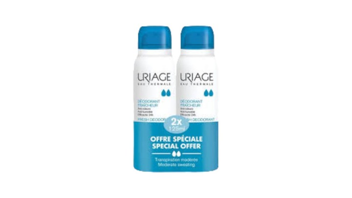 Uriage Fresh Deodorant Spray 125mL X2