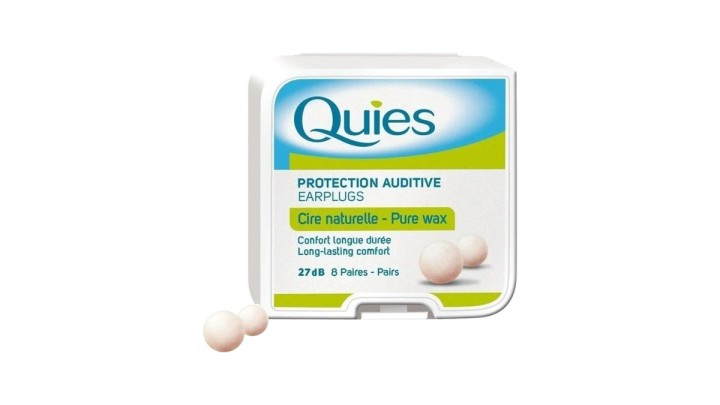 Quies 8 Pairs Anti Noise Wax Earplugs