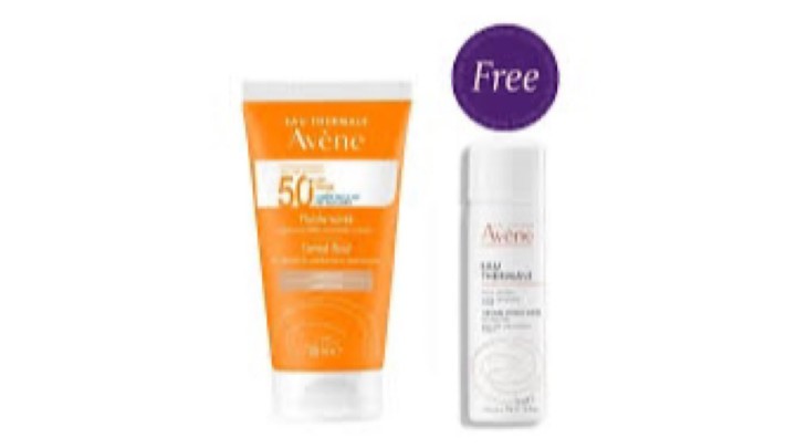 Avene Kit Ultra Fluid Tinted SPF50 + Free Eau Micellar 100mL