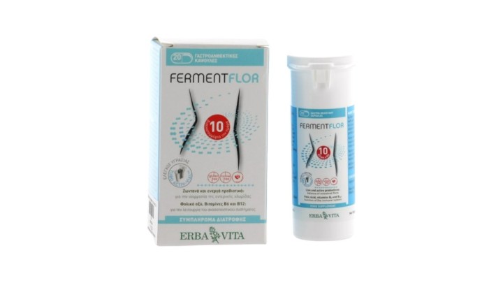 Erba Vita Fermentflor 20 Capsules