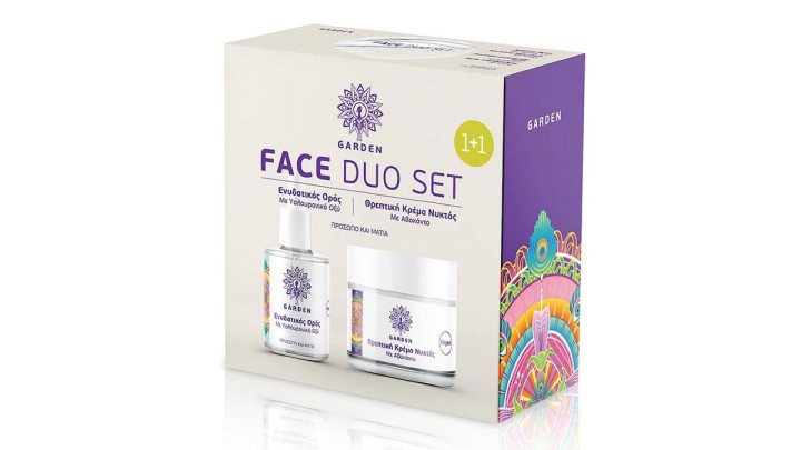 Garden Face Duo Set Hydrating Serum + Night Cream