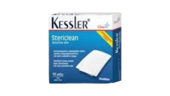 Kessler Stericlean Sensitive Skin 36 x 40cm 12 Pieces