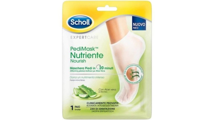 Scholl Nourishing Pedi Mask Aloe Vera 1 Pair