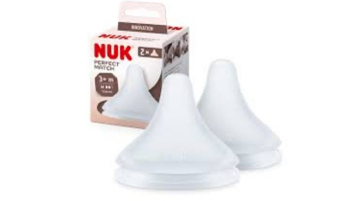 Nuk Perfect Match 3+m Silicone Nipple Size M
