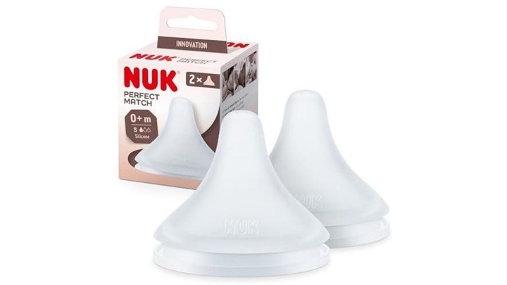 Nuk Perfect Match 0+m Silicone Nipple Size S