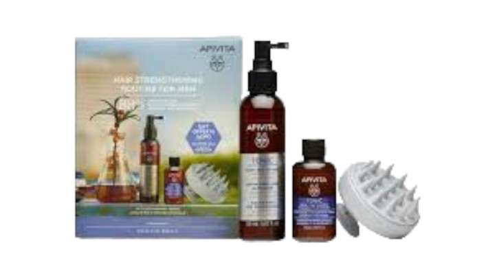 Apivita Hair Strengthening Routine For Men