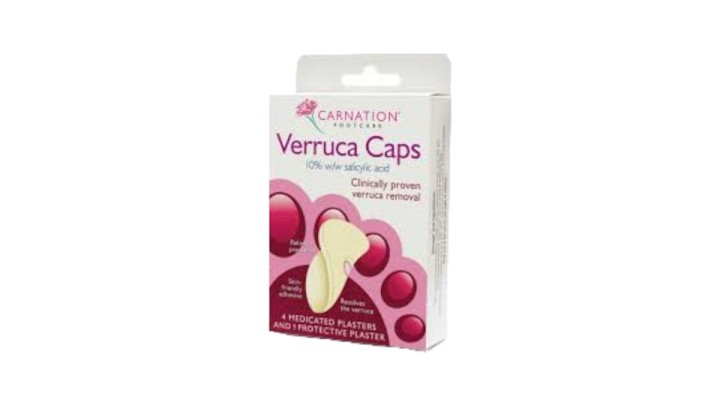 Carnation Vernusa Caps 4 Plasters
