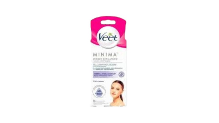 Veet Face Wax Strips For Sensitive Skin 16 Pieces
