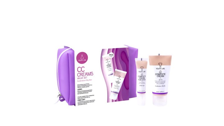 Youth Lab CC Creams Value Set For Combination-Oily Skin