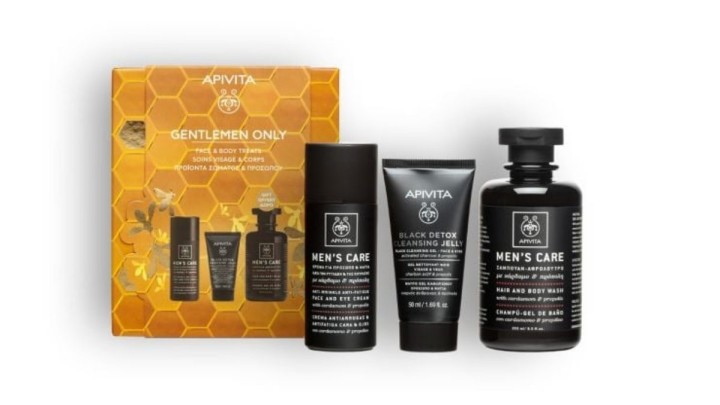 Apivita Men Antiwrinkle Cream & Shower Gel Gift
