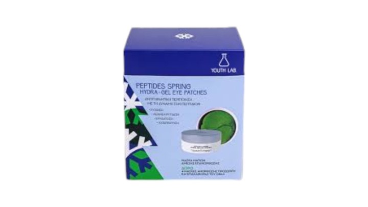 Youth Lab Peptides Spring Hydra - Gel 60 Eye Patches + Gift Peptides Reload Mask 4 Sheets