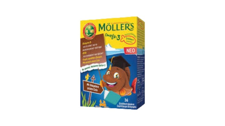 Mollers Cola Flavor Gel 36 Gummies