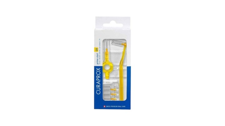 Curaprox 09 Interdental Brushes With Holder Prime Start 5Pcs