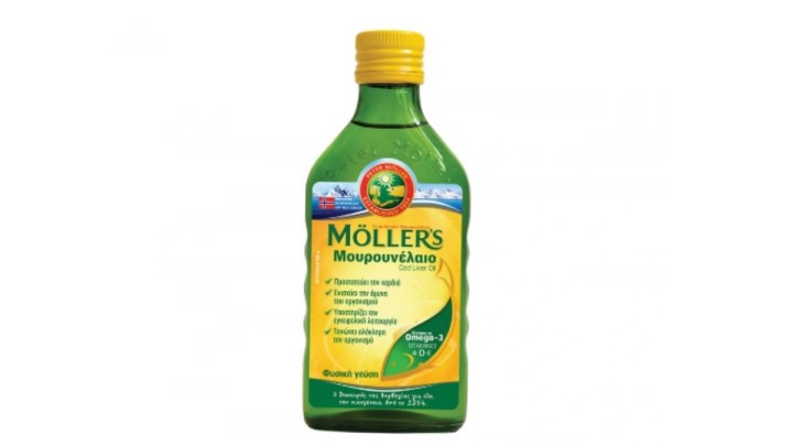 Mollers Cod Liver Oil 250mL Natural Flavor