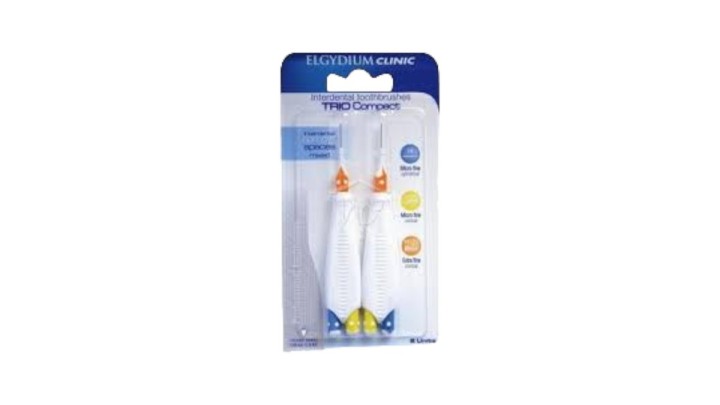 Elgydium Interdental Toothbrushes Trio Compact 2
