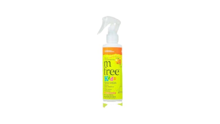 M-free Kids Spray Lotion Mandarin 125mL