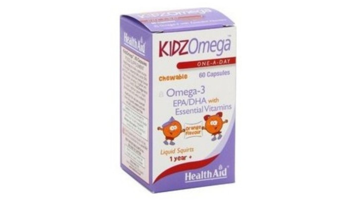 Health Aid KidzOmega Chewable 60 Caps