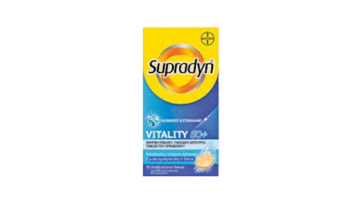 Supradyn Vitality 50+ 30 Effervescent Tablets