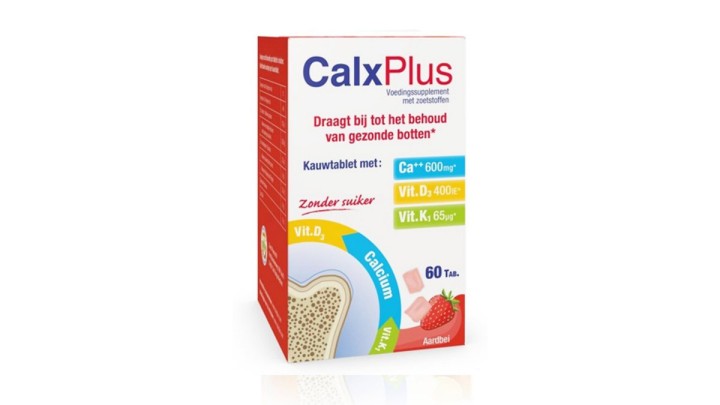 CalxPlus 600mg Chewable Tabs 60 Strawberry