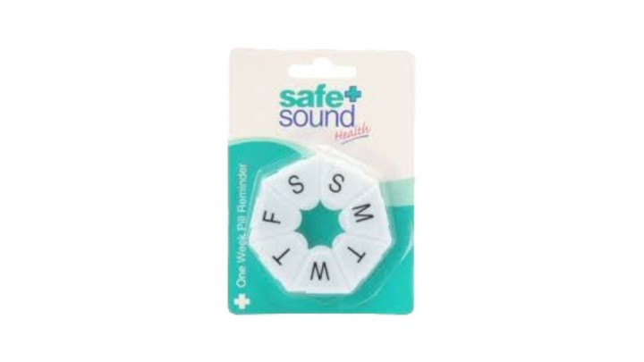 Safe + Sound One Week Pill Reminder