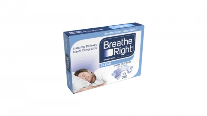 Breathe Right Clear Medium 10 Strips