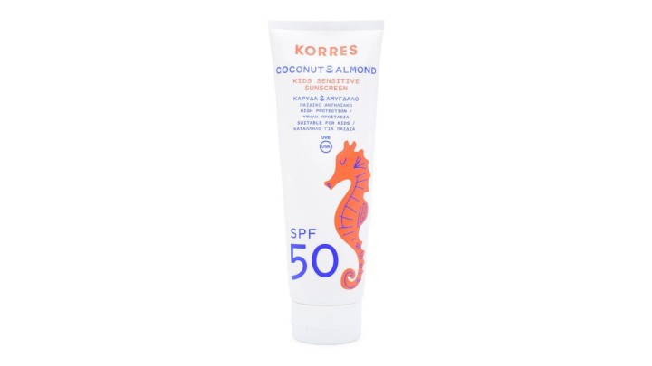 Korres Coconut & Almond Kids Sunscreen SPF 50 250mL