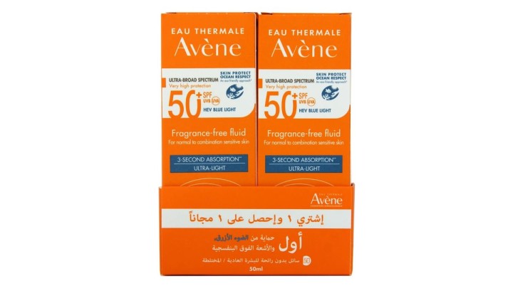 Avene Kit Duo Fluid SPF50+ 2X50mL